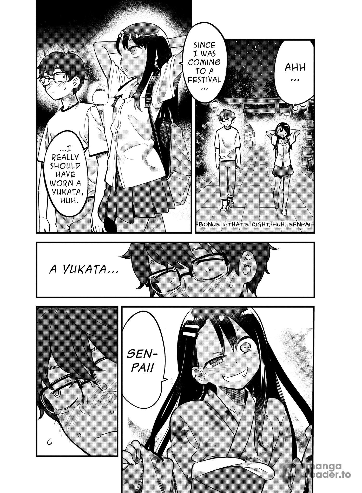 Ijiranaide, Nagatoro-san, Chapter 26.5 image 1